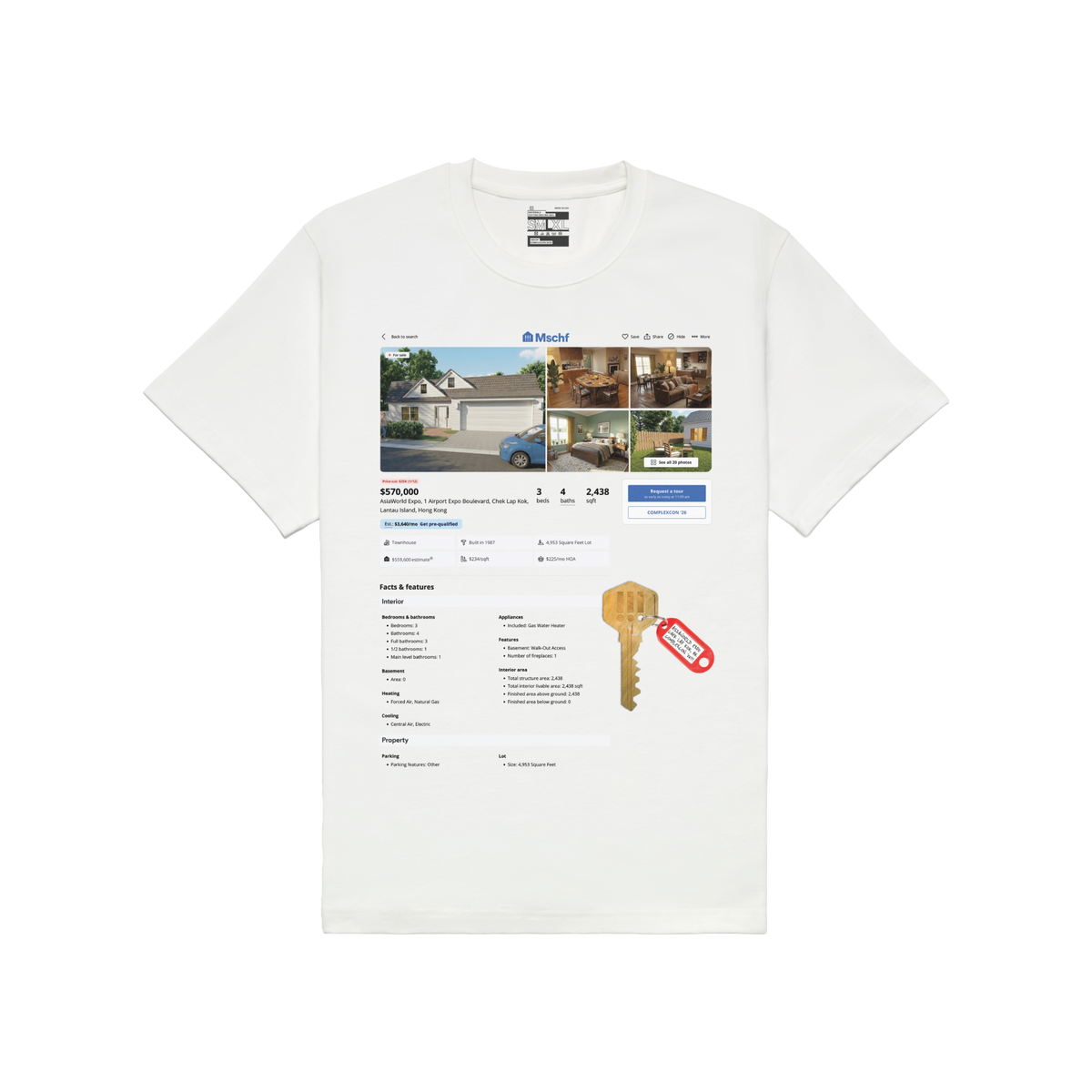 ComplexCon HK x MSCHF T-Shirt (Exclusive)