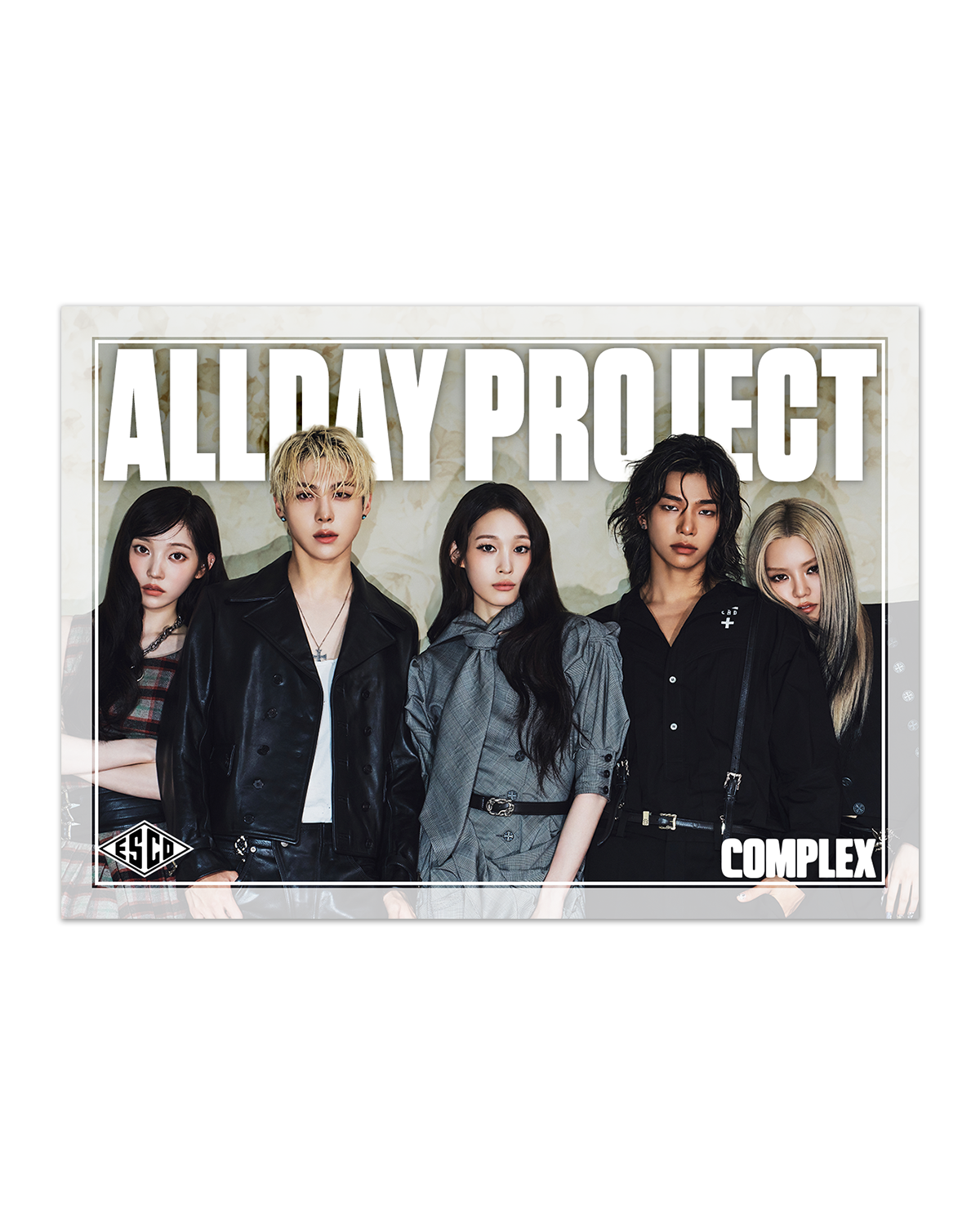 ALLDAY PROJECT Complex Asia Cover x ESCO 6-Trading Card Set