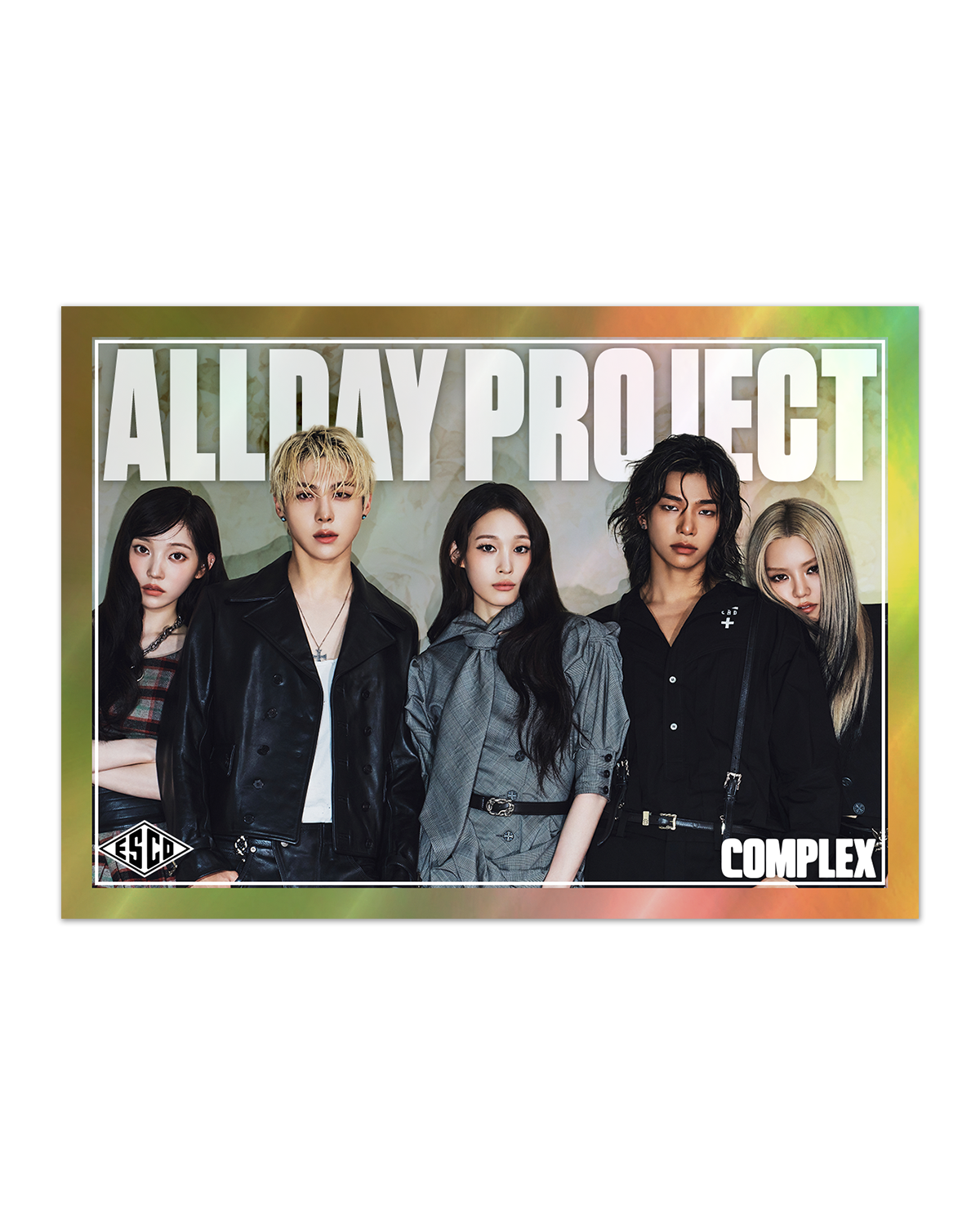 ALLDAY PROJECT Complex Asia Cover x ESCO 6-Trading Card Set