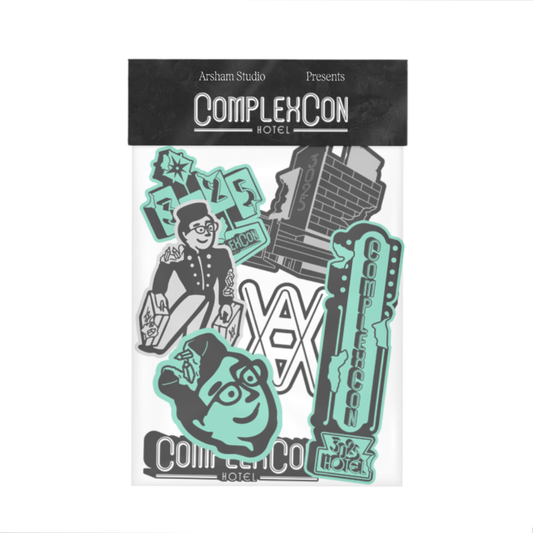 Daniel Arsham + ComplexCon 貼紙包（5 張一組）