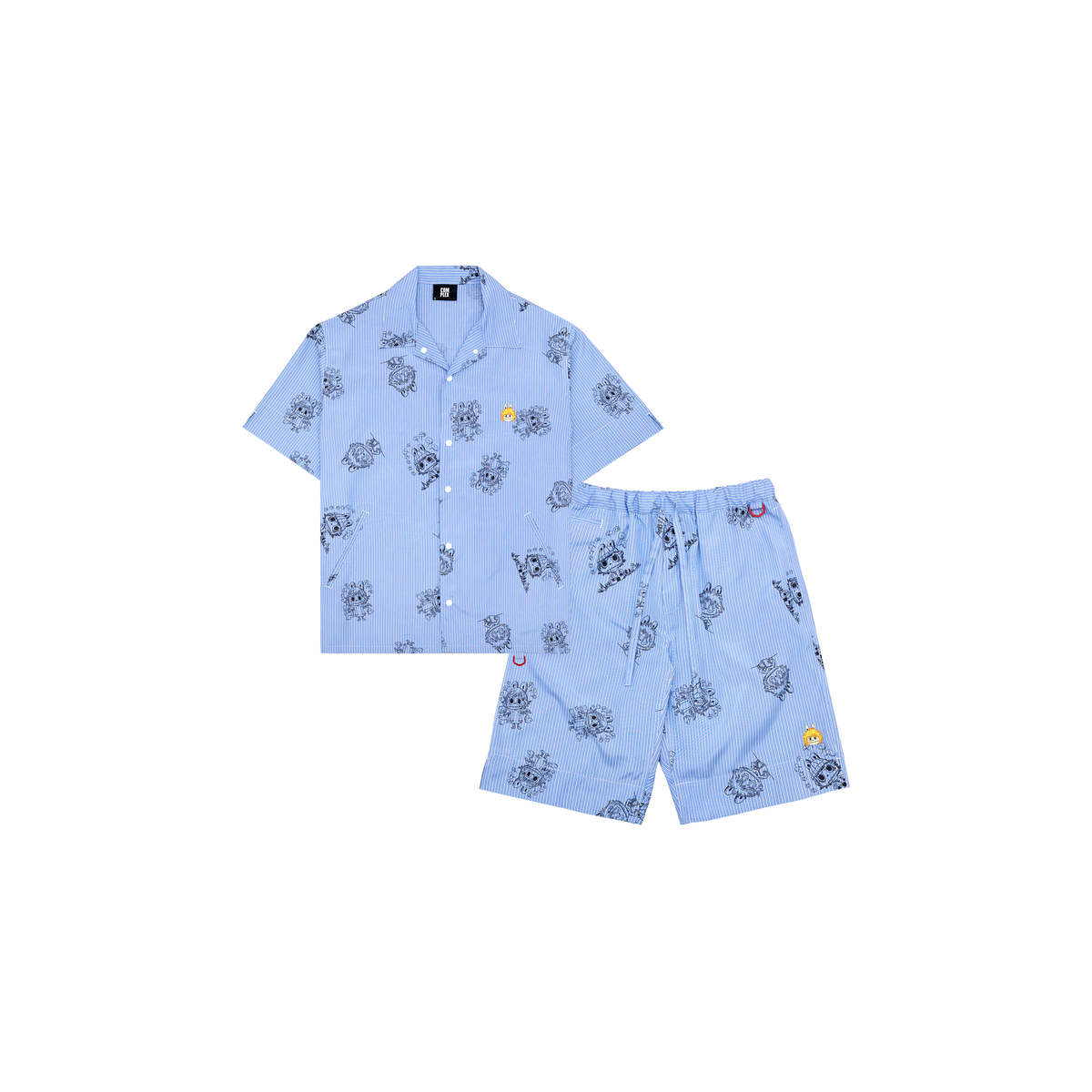 ComplexCon Sketch Print Pajama Set